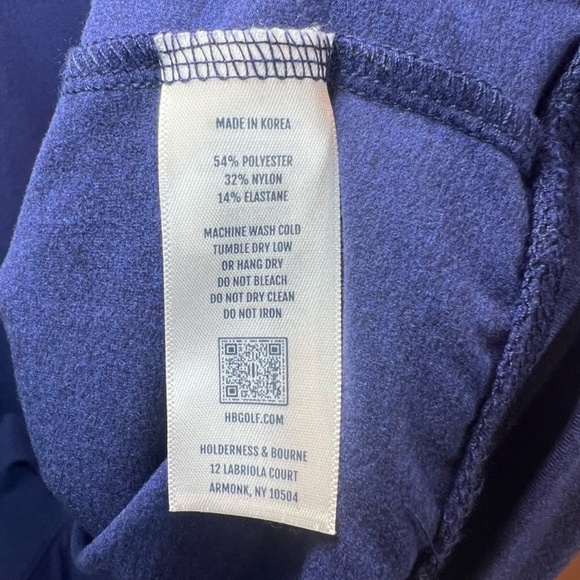 Holderness & Bourne The Westland Pullover Dry Luxe Tailored Fit 1/4 Zip Sz Large - Picture 15 of 16